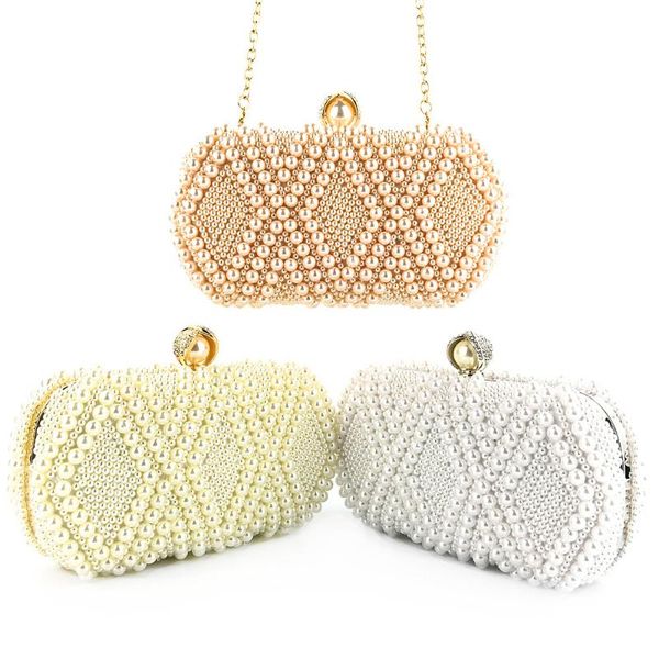 

beading women clutch purse wallet evening bag for wedding party lady shoulder 2021 bags
