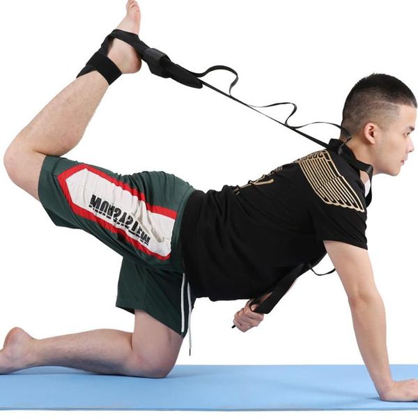 

yoga ligament stretching belt fasciitis leg training foot ankle resistance band bands