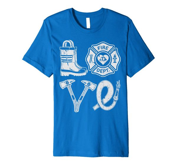 

Love Firefighter T shirt Support Thin Red Line Firemen Gift, Mainly pictures