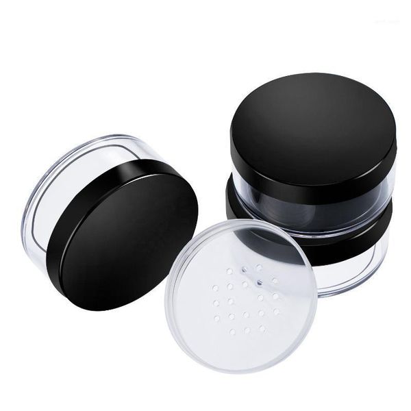 

storage bottles & jars 50pcs 5ml 10ml 20ml 30ml mini empty loose face powder blusher puff case box makeup cosmetic containers with sifter li