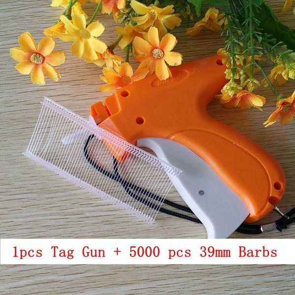 

tag gun 1pcs + 5000/2000 pcs 39mm barbs clothing garment price label tagging tagger