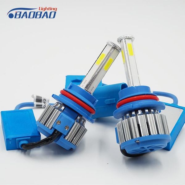 

car headlights auto parts headlamp 48w 12v 24v h1 h4 h7 9006 led headlight bulb