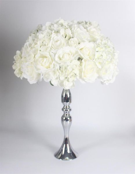 

party decoration 10pcs )cylinder mental vase for home wholesale iron holder gold flower