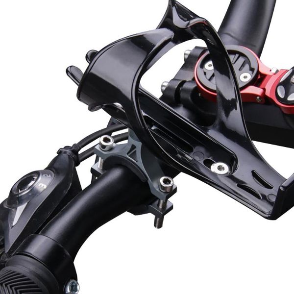 

bicycle bottle cage conversion seat adapter adjustable bike handlebar kettle holder post mount converter easy installation water bottles & c