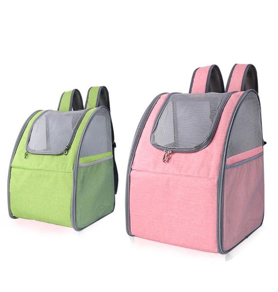 

cat carriers,crates & houses foldable pet carrier backpack breathable mesh dog carrying bag puppy outdoor travel padded durable double shoul