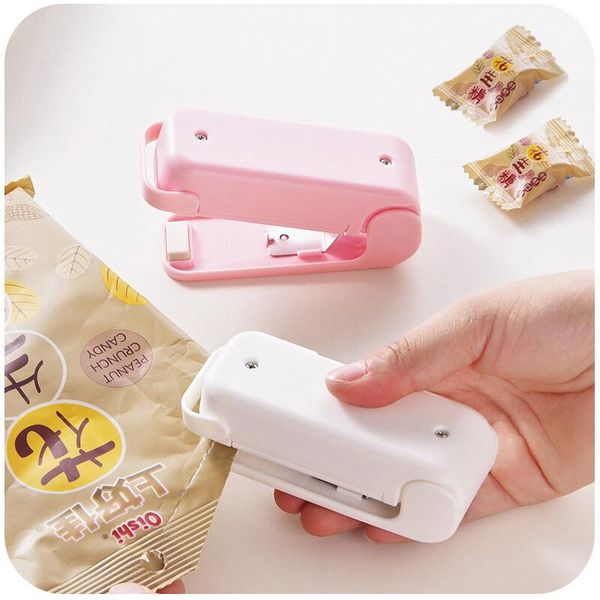 

bag clips portable handheld household electronic mini heat sealing machine plastic snack packaging storage