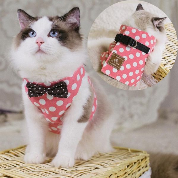 

cat costumes dorton cat's chest and back strap vest type rope chain traction clothing tie cats raction print