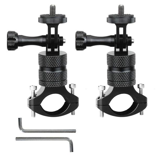 

motorcycle mirrors aluminum alloy bicycle camera holder rotation upgraded sports bracket for gop