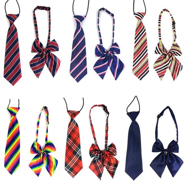

dog apparel 2 pcs/set pet bow tie necktie ribbon large adjustable collar accessories supplier
