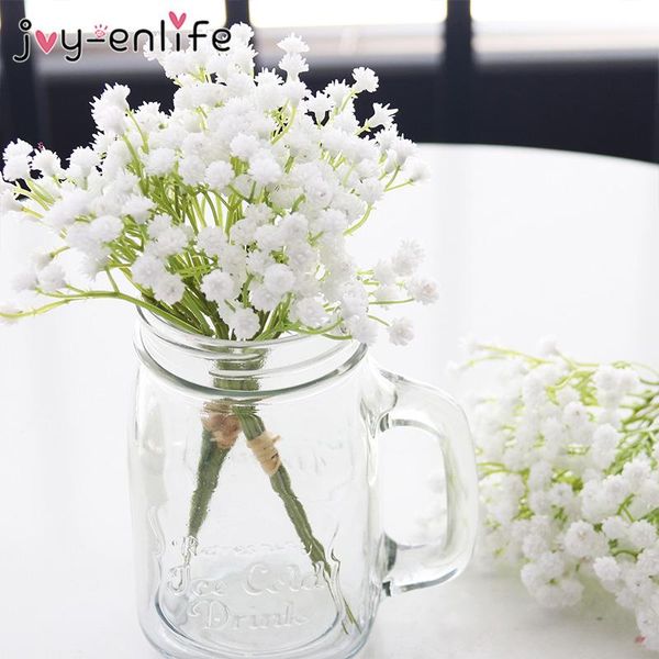 

decorative flowers & wreaths 1pcs buds stars simulation flower gypsophila diy artificial bouquet decoration wedding home
