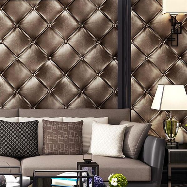

wallpapers wellyu soft package wallpaper master bedroom bedside living room european atmosphere luxury high-end tv background wall paper