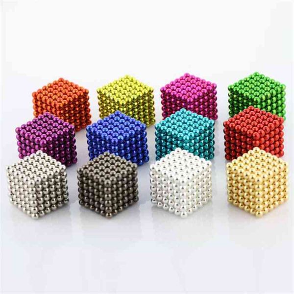 

children's puzzle fingertip creative toys decompression cube diy magnetic buck ball rubik's cube