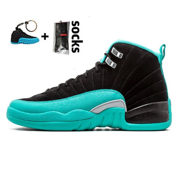 

l mens womens basketball shoes 12 12s jumpman xii stone blue university gold bulls men high sports sneakers trainers 162rs5