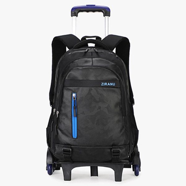 

2/6 wheels kids trolley schoolbag removable girl wheeled backpack boy suitcase case school bag children waterproof bags mochila