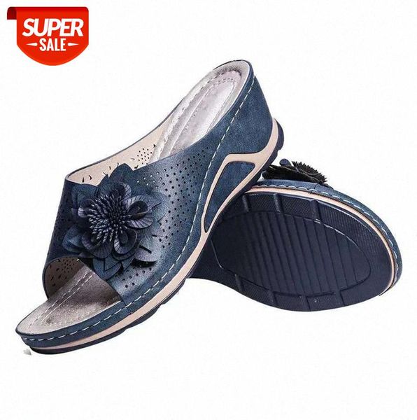 

wish slope with casual sandals, women's flowers, slippers #ik2y, Black