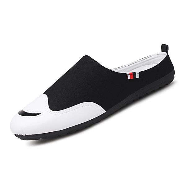 

slippers half men's 2021 heel lazy bean shoes sandals summer wear, Black