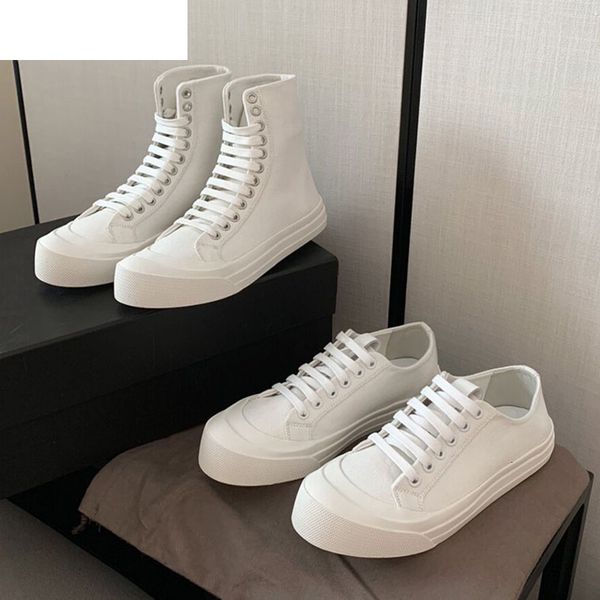 

sandals spring autumn black white canvas shoes women flatform high-lace up sneakers round toe flat comfortable leisure n085