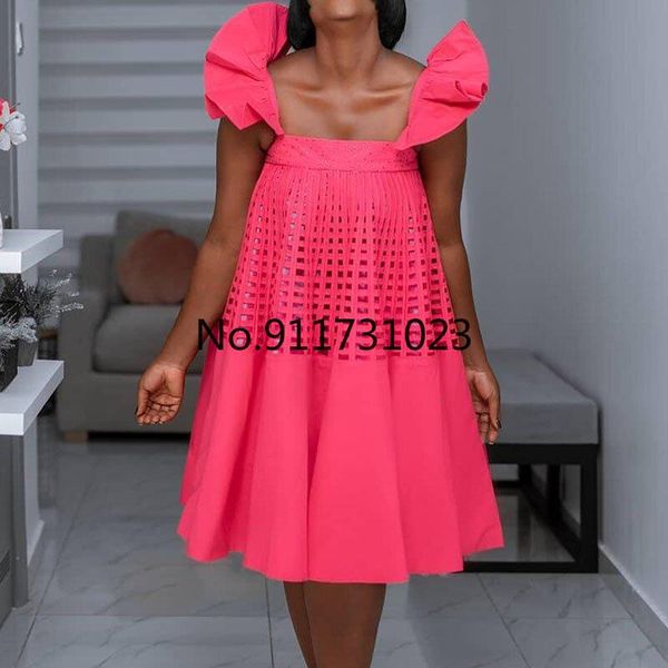 

ethnic clothing african women 2021 summer arrival white plus size dress dresses for, Red