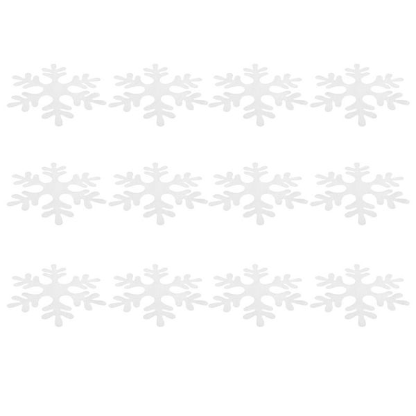 

christmas decorations 12pcs snowflake shape pendant xmas party ornaments supply