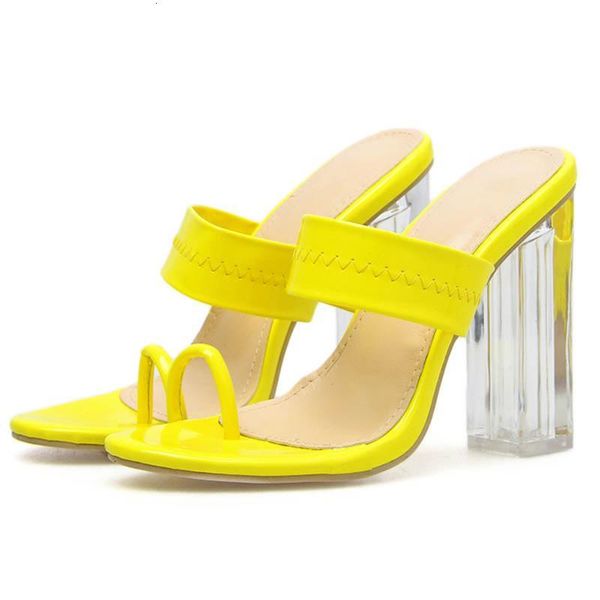

classic white black women slippers summer outdoor sandals open toe high heels slip on flip flops concise large women's shoes 42