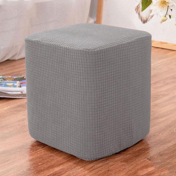 

chair covers all-inclusive stool cover modern elastic rectangle column case stretch storage slipcover protector sofa foot