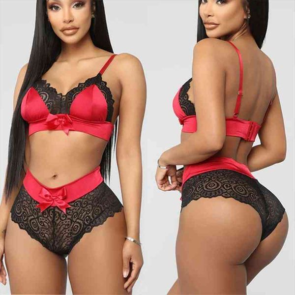 

two pieces set lace womens tracksuits bra and panty sets half cup fashion intimates shorts suit summer festival outfits, Gray