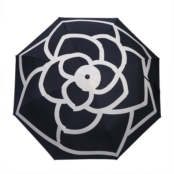 

umbrellas camellia automatic sun rain travel umbrella lightweight portable folding parasol girls anti-uv waterproof
