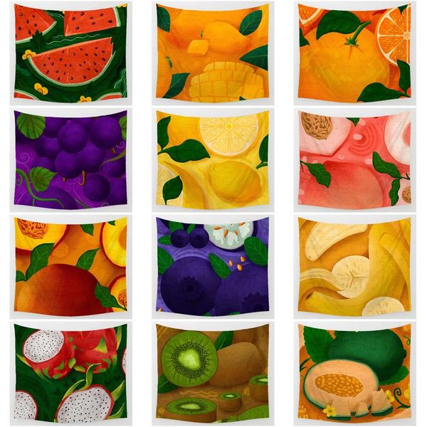 

tapestries fruit tapestry creative background cloth wall decoration hanging home bedroom