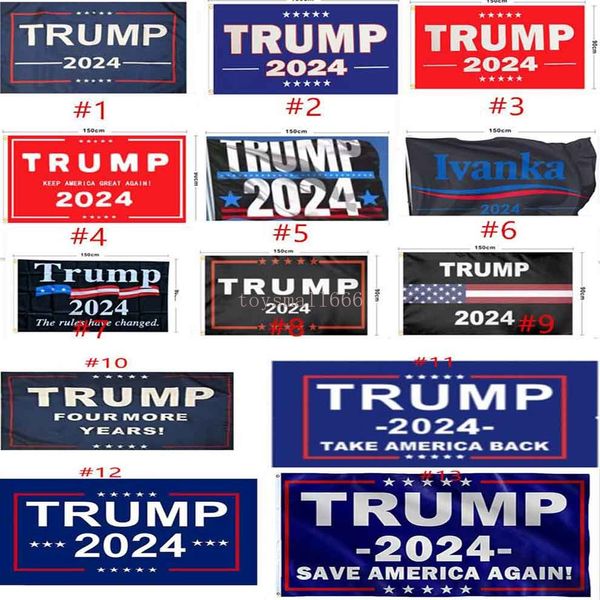 

in stock 3*5 feet trump flag 2024 election flag banner donald trump flag keep america great again ivanka trump flags 150*90cm