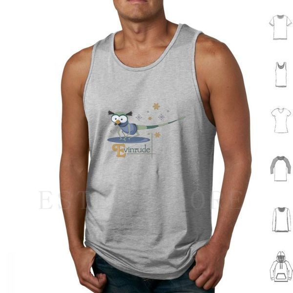 

men' tank evinrude vest dragonfly rescuers, White;black