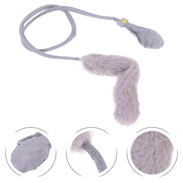 

cat toys animal tail simulation teaser plash interactive pet plaything