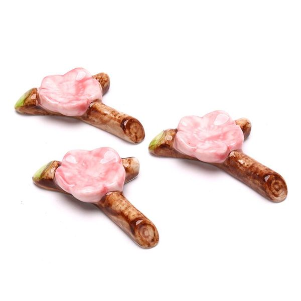 

chopsticks tableware rests sushi japanese style cherry blossom chopstick rest decorative chop sticks holder rackceramic