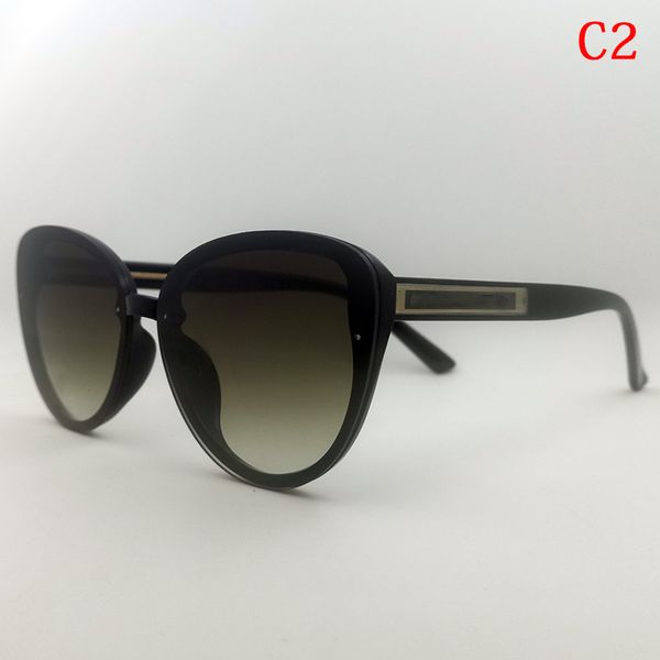 

fashion sunglasses gafas sonnenbrille glasses lentes Ã³culos escuros de grife woman blue cat eye sunglasses sun glasses, White;black