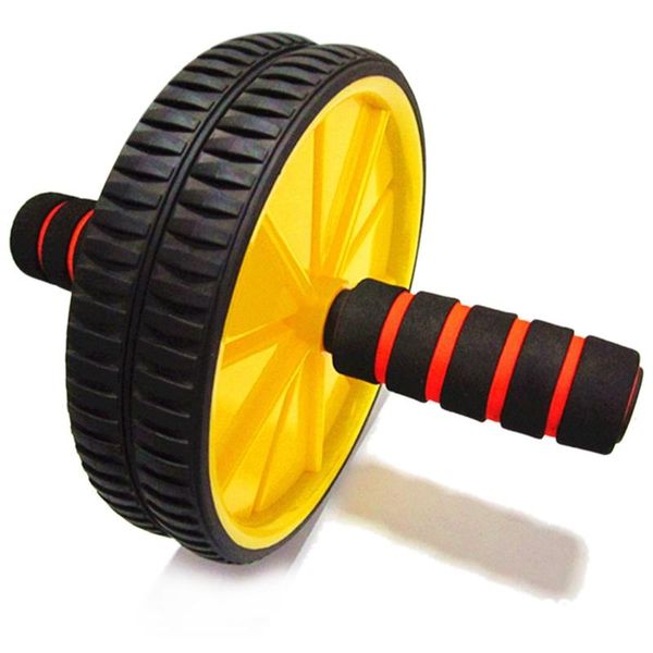 

abdominal wheel, double muscle device, fitness equipment, two-color sponge handle training equipment