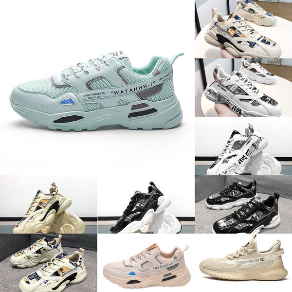 

dhba mens for running platform shoes men trainers white triple black cool grey outdoor sports sneakers size 39-44