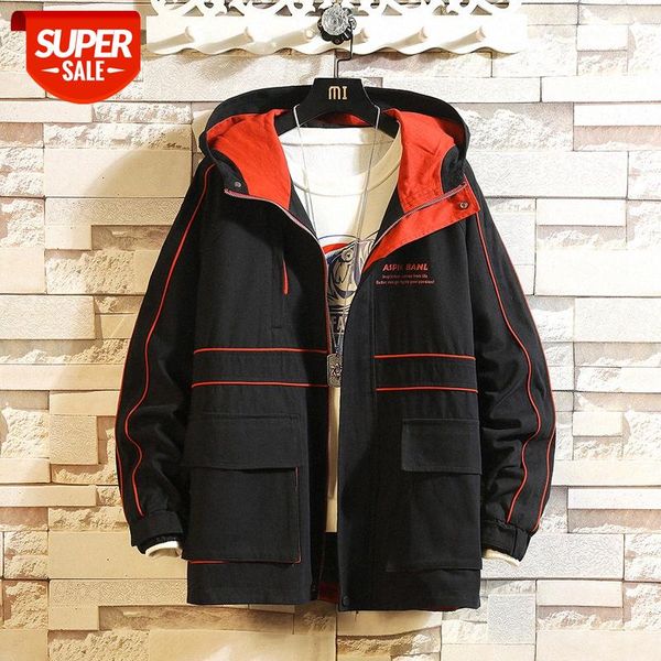 

workwear jacket men's plus fat size loose korean trend #ek8u, Black;brown