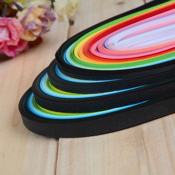 

other arts and crafts 260 rainbow paper quilling strips set 3mm/ 5mm/ 7mm/10mm 39cm flower gift for craft diy tools handmade decoration