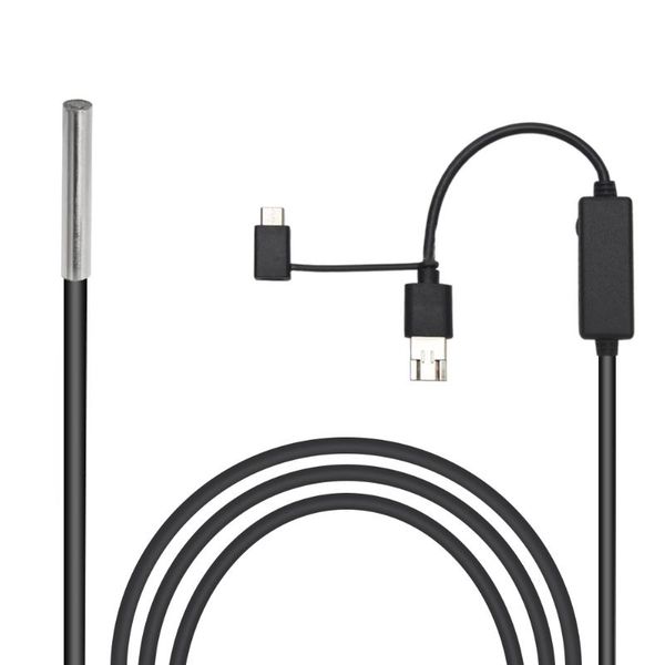 

cameras 3 in 1 interface car high resolution underwater usb mobile phones led lights tap-c inspection borescope 720p