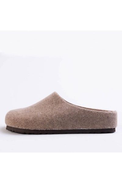 

slippers female anatomical beige home slipper, Black