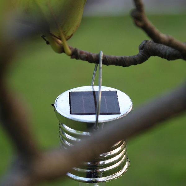

solar lamps acrylic hanging lamp led color changing garden lighting waterproof ej