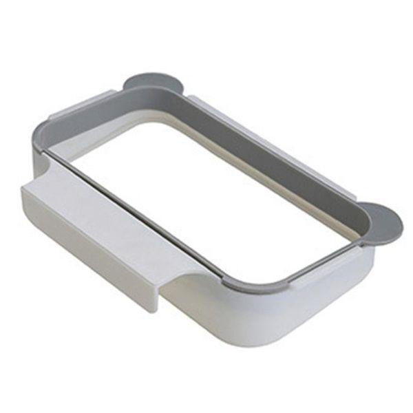 

hooks & rails solid hanging kitchen cabinet cupboard door back stand trash rack style storage bucket garbage bags
