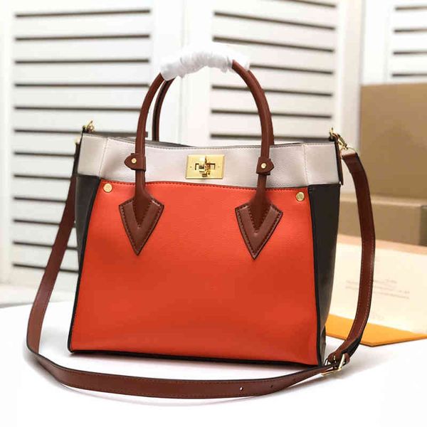 

2021 women's luxury handbag designer shoulder fashion belt large volume wallet classic cowhide slant crossing bag
