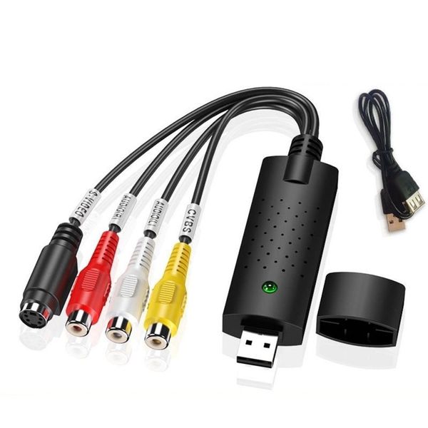 

usb 2.0 video easy captures cards vhs to digital converter audio capture card vhss box vh s vcr tv digitals converter for win 7/8/10