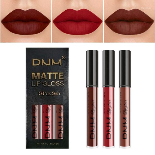 

pcs/set lip gloss matte velvet liquid lipstick long lasting waterproof non-stick cup cosmetics tslm11