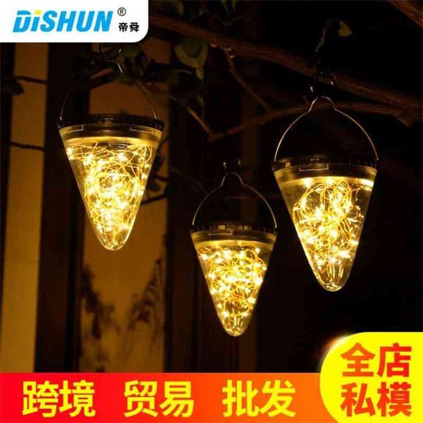 

new solar household led courtyard outdoor waterproof decorative garden lamp