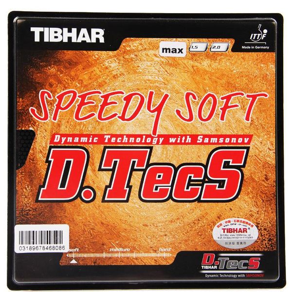 

d.tecs short pips with sponge table tennis rubber pong tenis de mesa raquets