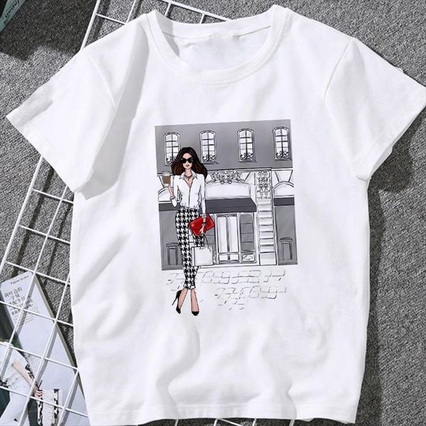 

fashion beauty champagne pattern men t shirts printing mens harajuku summer female girl casual mujer camisetas, White;black