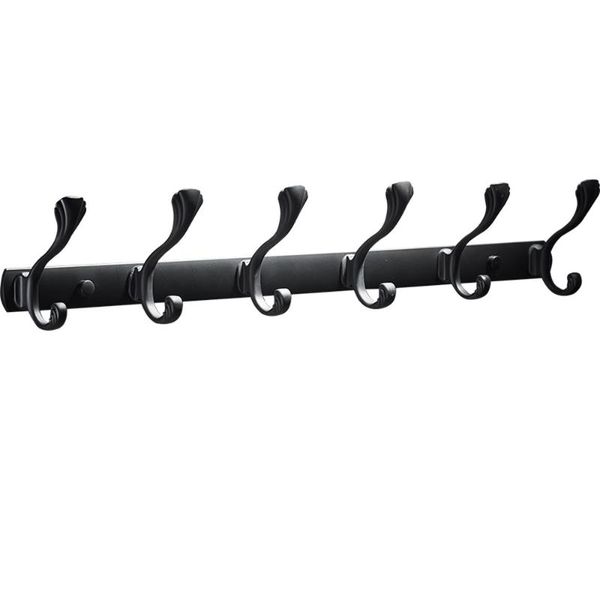 

towel racks hook nordic punching black bathroom clothes holder rack door back wall hanging wx7231602