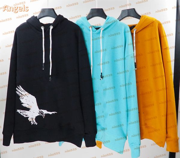 

angels limited eagle sweater hoodie for men and women couples black blue yellow size s-2xl