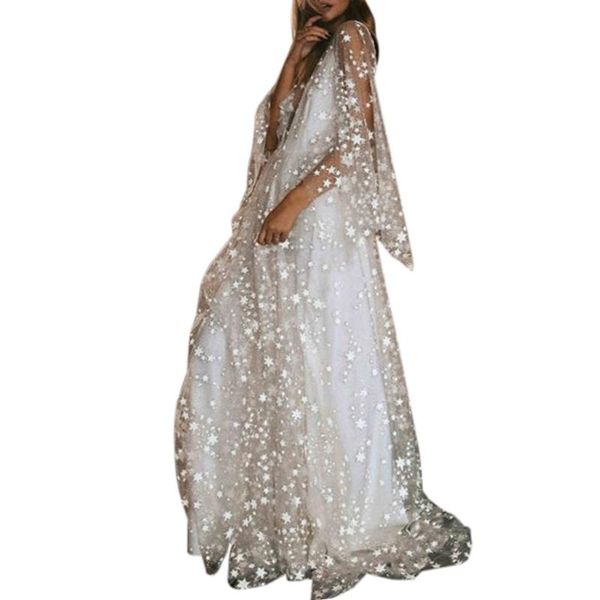 

summer maxi long dress for women plus size lace elegant v-neck sleeveless dresses woman party beach sundress #463 casual, Black;gray